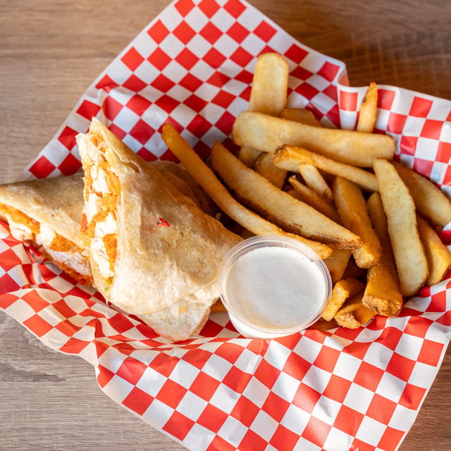 Buffalo Ranch Wrap.