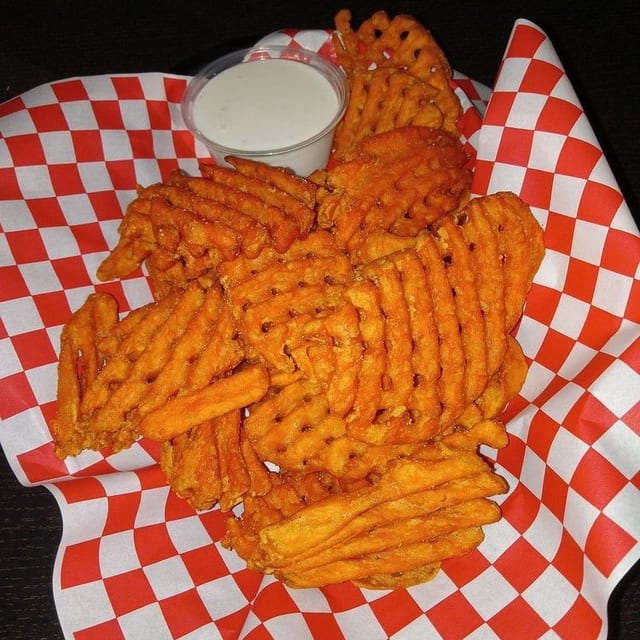Sweet Potato Waffle Fries.