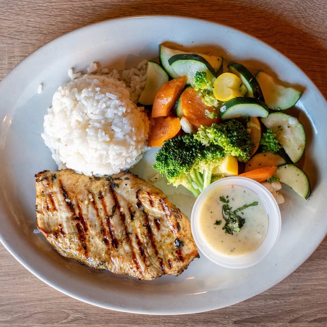 Grilled Chicken Plate.